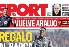 Esta es la portada SPORT de hoy, domingo 15 de diciembre de 2024